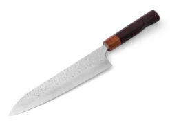 Damastmesser Gyuto 210 Rose Ebony, 35 Lagen -Besteckladen damastmesser gyuto 210 rose ebony 35 lagen 1