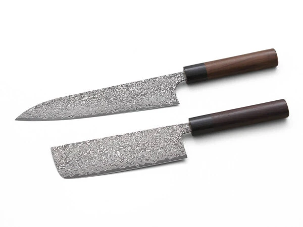 Damastmesser Set Nakiri 10 Damastmesser Set Nakiri – Bild 10