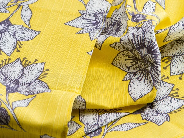 Furoshiki Rauha, Gelb, 50 X 50 Cm 5 Furoshiki Rauha, Gelb, 50 X 50 Cm – Bild 5