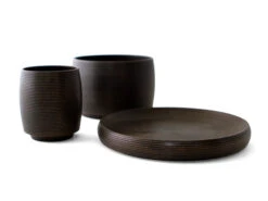 Geschirr-Set Turari Wan Sara Schwarz -Besteckladen geschirr set turari wan sara schwarz 1