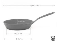 Gusseisenpfanne Solitto, 24cm 6 Gusseisenpfanne Solitto, 24cm – Bild 6