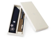 Handfächer Aihitoe Kon, Blau 5 Handfächer Aihitoe Kon, Blau – Bild 5