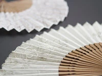 Handfächer Eien, Beige 8 Handfächer Eien, Beige – Bild 8