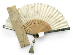 Handfächer Eien, Grün 17 Handfächer Eien, Grün -Besteckladen handfaecher eien gruen 1