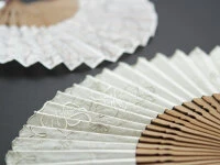 Handfächer Eien, Grün 8 Handfächer Eien, Grün – Bild 8