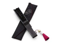 Handfächer Eien, Schwarz 4 Handfächer Eien, Schwarz – Bild 4