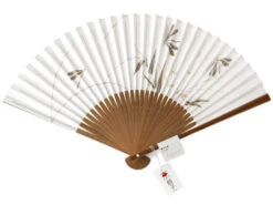 Handfächer Tsubame, Weiß -Besteckladen handfaecher tsubame weiss 1