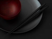 Japanische Essstäbchen Gokujyo Ebony, Ebenholz 10 Japanische Essstäbchen Gokujyo Ebony, Ebenholz – Bild 10