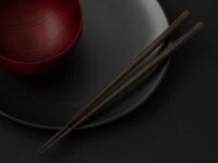 Japanische Essstäbchen Kanso Ebony, Ebenholz 8 Japanische Essstäbchen Kanso Ebony, Ebenholz – Bild 8