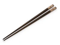 Japanische Essstäbchen MIKAGE, Ebenholz 3 Japanische Essstäbchen MIKAGE, Ebenholz – Bild 3