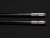 Japanische Essstäbchen MIKAGE, Ebenholz 5 Japanische Essstäbchen MIKAGE, Ebenholz – Bild 5