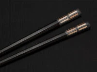 Japanische Essstäbchen MIKAGE, Ebenholz 6 Japanische Essstäbchen MIKAGE, Ebenholz – Bild 6