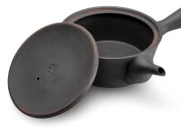 Japanische Kyusu Sencha 320, Banko Yaki, 320 Ml, Schwarz 6 Japanische Kyusu Sencha 320, Banko Yaki, 320 Ml, Schwarz – Bild 6