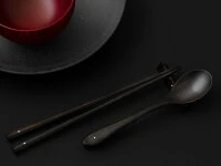 Besteckladen -Besteckladen japanisches besteck set yokina asa ebenholz2