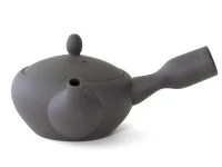 Japanisches Teeservice Teppachu Kurokusube, 3-teilig, Banko Yaki 4 Japanisches Teeservice Teppachu Kurokusube, 3-teilig, Banko Yaki – Bild 4