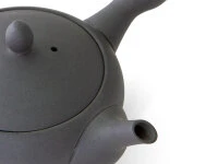 Japanisches Teeservice Teppachu Kurokusube, 3-teilig, Banko Yaki 7 Japanisches Teeservice Teppachu Kurokusube, 3-teilig, Banko Yaki – Bild 7