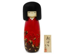 Kokeshi: Dekofigur Benibara -Besteckladen kokeshi dekofigur benibara 1