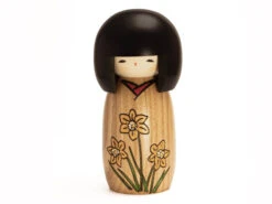 Kokeshi: Holzpuppe Suisen -Besteckladen kokeshi holzpuppe suisen 1